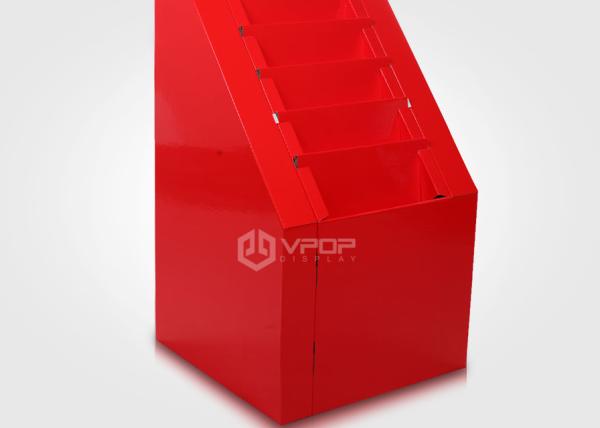 8 Shelves Cardboard Advertising Displays Full Color For Book/Strickers  Promotion