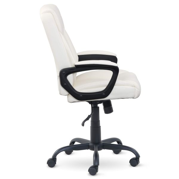 Easy To Assemble Rotary Soft Leather Office Chair Commercial