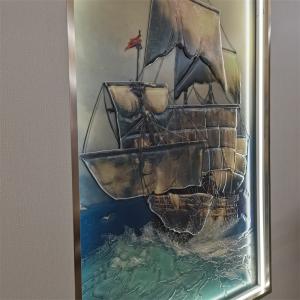 Романный дизайн горячий плавит закалил пятно картины искусства стеклянное декоративное сплавленное стеклянное