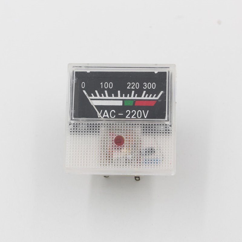 40*40mm Single Phase Analog Panel Voltmeter 0-300V AC 91L16 IP53 5.0 Accuracy Eco-Friendly for Pakistan & India Market