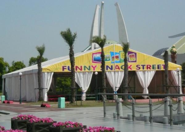 500 People 10 X 20 Outdoor Canopy Party Tent With Sidewalls For Different Activities