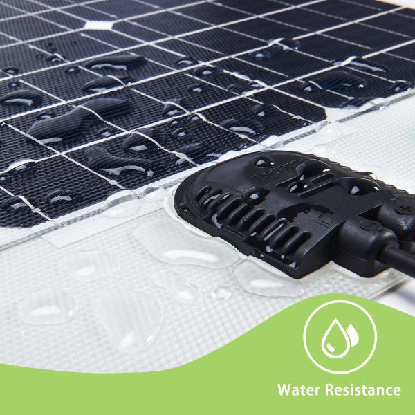 Flexible Thin Solar Panels 12v 24V Bendable 100w Monocrystalline Solar Panel