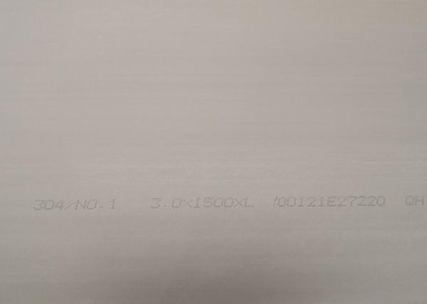 Industrial Stainless Steel Sheet 304 Grade / Stainless Steel 304 Plate