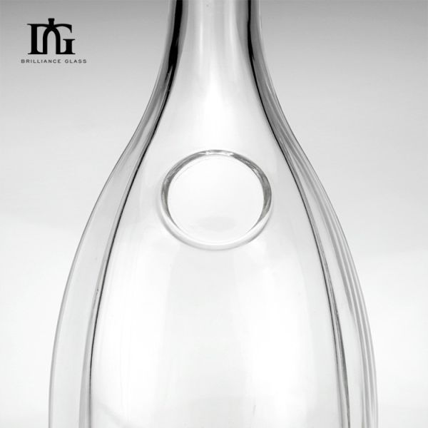 700ml 750ml 1000ml Glass Liquor Bottle for Vodka Tequila Gin Sealed Cork Lid Included