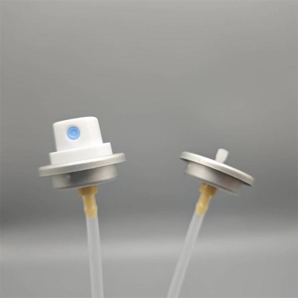 Valve de pulvérisation antisudorifique robuste à haute vitesse pour une production d'aérosols rentable avec une étanchéité fiable et un assemblage simplifié