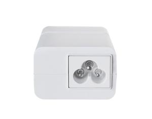 0.58A 52V 802.3AT PoE Injector Security CCTV Camera Power Over Ethernet