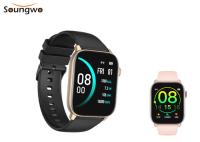 Recordatorio sedentario Android 4,4 de Bluetooth Android Smartwatch de 1,75 pulgadas