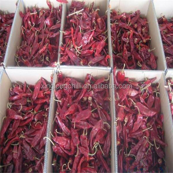 12CM Dry Red Chilli Whole Xinglong 10KG Dried Asian Chili Peppers