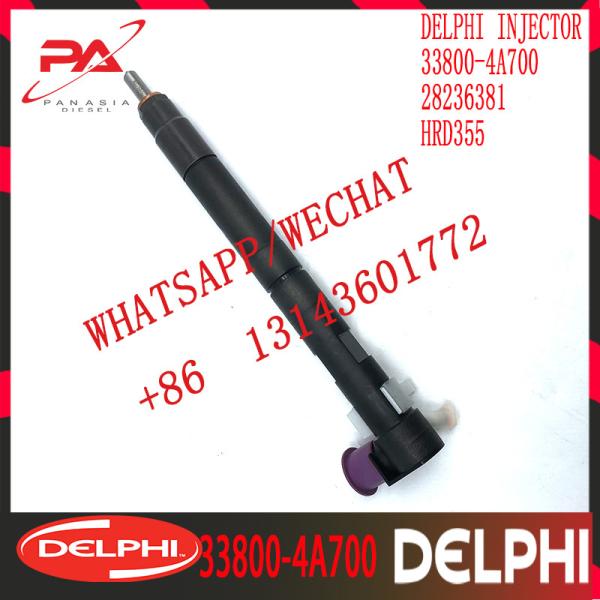 KIA HYUNDAI DELPHI Diesel Fuel Injector 28236381 33800-4A700 HRD355 2.5CRDI