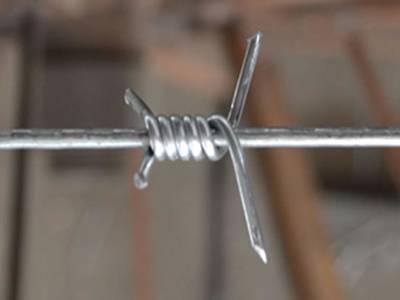 High Tension 1.7MM Galvanized Barbed Wire For Barriers