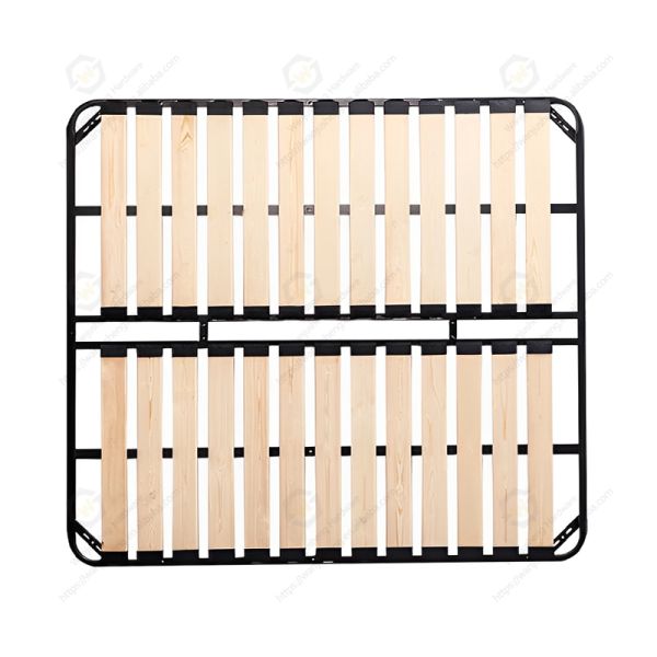 Modern Style Easy to Assemble Wholesale Sale Load Bearing Bed Metal Accessories Bed Frame for Apartment Dormitory