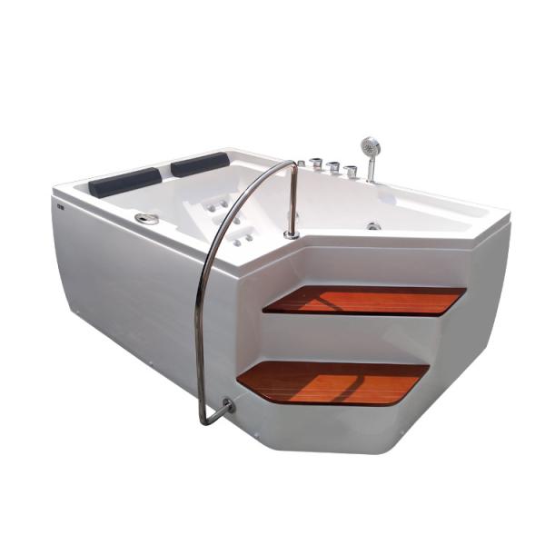 66 2 Person Air Bathtub For Adults Air Jet Soaking Tub Freestanding