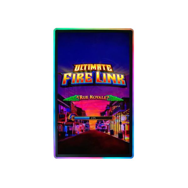 23.8'' PCAP 3M/ELO Touch Gaming Monitor Side LED Bar For Slot Gaming