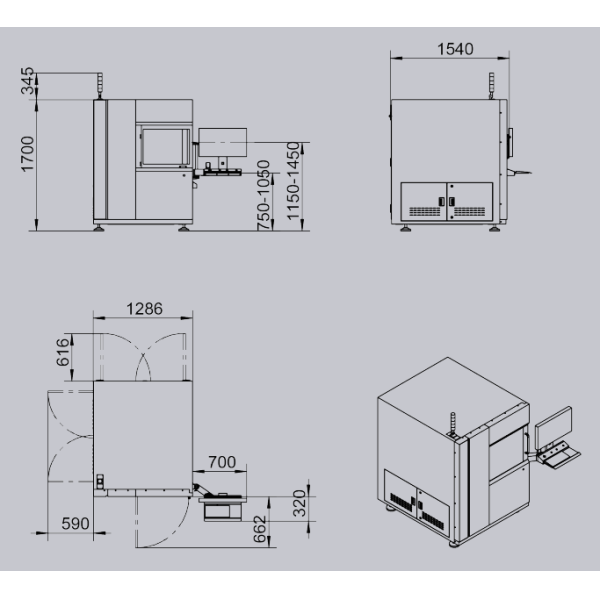 Semiconductor BGA Flip Chip Inspection X-ray AX8300MAX UNICOMP 5μm Minimum Resolution
