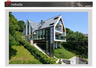 Quiet Running Accurate Leveling Home Lift Elevators VVVF Variable Frequency Driving