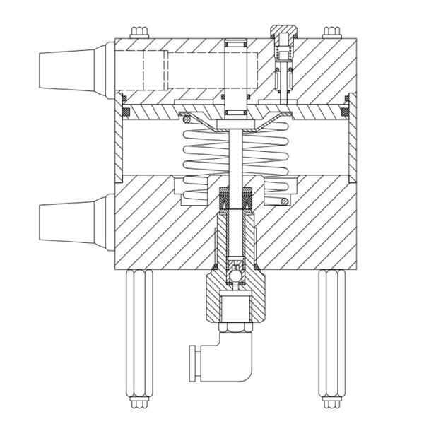 Одиночным давление насоса напорной жидкости Hpv 150 управляемое воздухом жидкостное высокое 2250 Адвокатур
