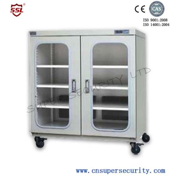 Double Door Auto Dry Cabinet /Nitrogen Cabinet Stainless Dual Digital