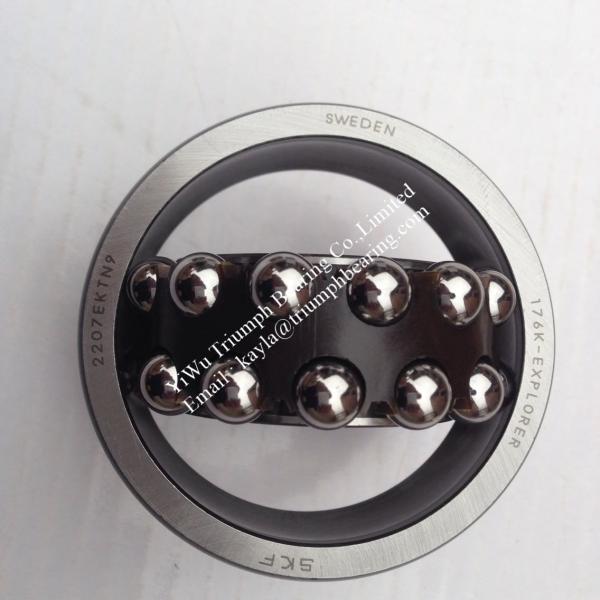 Self-aligning ball bearing  2207E-2RS1KTN9 ，2207E-2RS1TN9 ，2207EKTN9 ,2207E-2RS1TN9/C3
