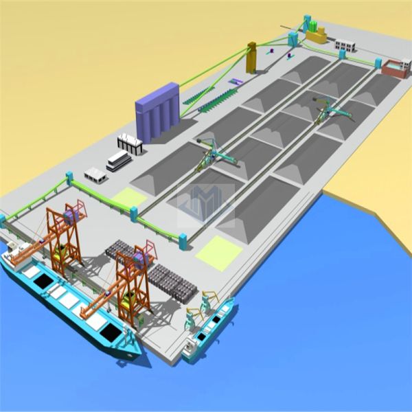 Проект EPC терминального порта кускового материала для фабрики удобрения
