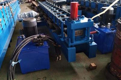 Steel U Channel Roll Forming Machine 15m / Min Working Speed 380v 50hz 3 Phase