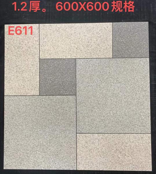 600*600 Ceramic Tiles  Non-Slip And Heat Insulation Material Low Water Absorption