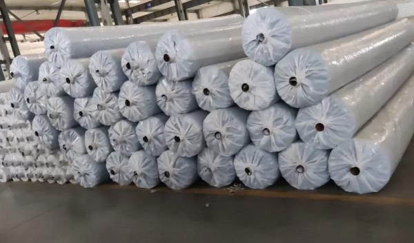 5.2m Width Woven Geotextile Fabric With Strength 10% Elongation And Heavy-Duty ≥12KN CBR Puncture Strength