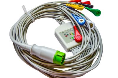 Spacelabs 90367 Medical Ecg Cable 10 Lead EKG Leadwire For EKG Diagnosis System