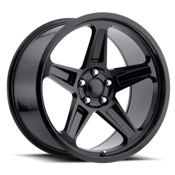 Gloss Black Demon Challenger SRT Dodge Replica Wheels 20x9 2635 5x115 +20