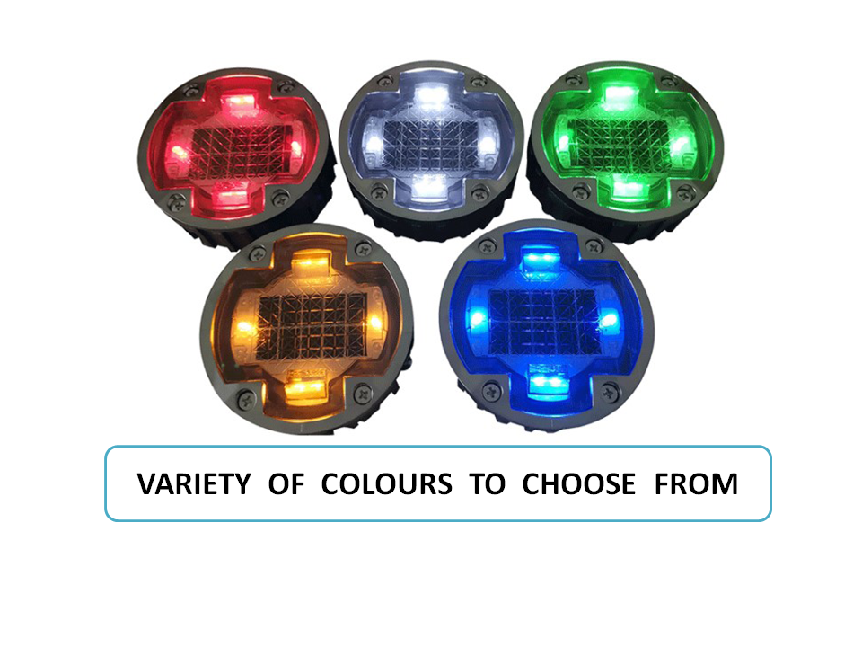 Двухсторонний светодиодный маркер отражающий кошачий глаз Солнечный дорожный стул для стандартов безопасности дорожного движения