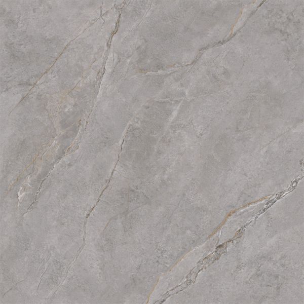 Gray Polished Sintered Stone Slab 1200x1200mm Indoor Floor