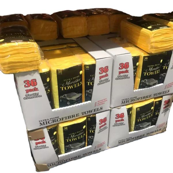 Limpiar sin esfuerzo las superficies del hogar y del automóvil con una toalla de limpieza mágica de microfibra de 20 * 25 cm