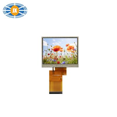 350cd/m2 IPS LCD Display 3.5 Inch Wide 80° Viewing Angle With RGB 24 Bit Interface