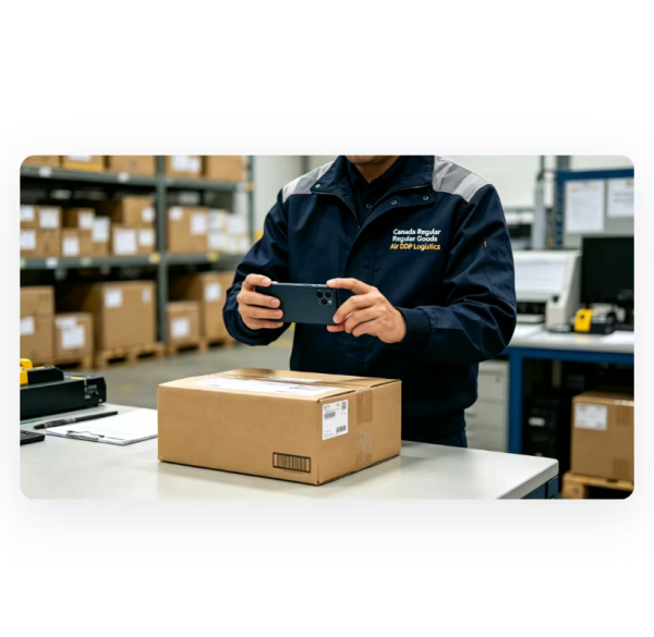 Air Freight Shipping To Canada DDP Logistics Truck / Courier Final Dispatch Service