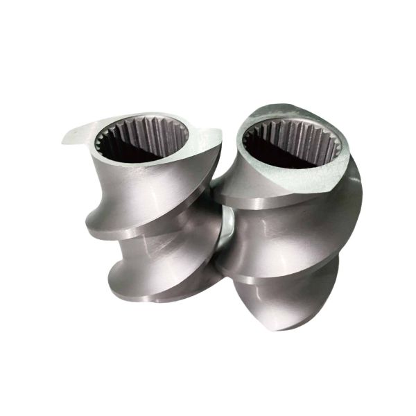 Kneading Block Shear Elements for Twin Screw Extruder, 30/45/60/90° Mixing Blocks for Polymer Blending