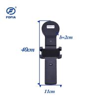 Leitor de etiqueta Handheld da orelha com telefone celular APP, CE do leitor da microplaqueta de Rfid alistado