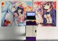 Imprimante verticale Machine 1440*1440DPL 120W de mur du jet d'encre 10sqm/h 3D