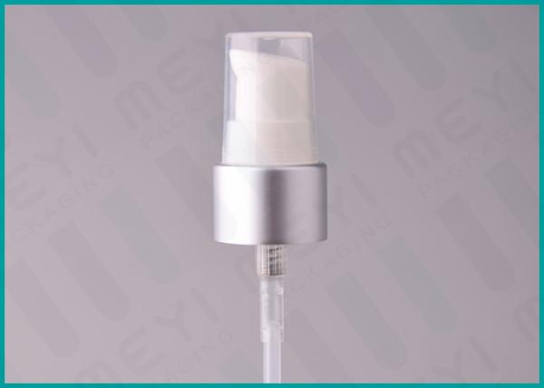 Bombas cosméticas de prata do tratamento, 20/410 de distribuidor plástico da bomba para a fundação