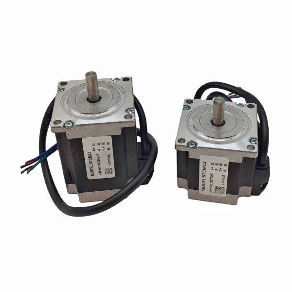 57CM23 NEMA 23 Stepper Motor with 2.3Nm Holding Torque 4A Rated Current and 57mm Frame Size for Industrial Automation