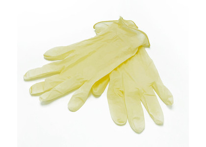 Milky белые устранимые перчатки 100pcs/Box 0.07mm латекса