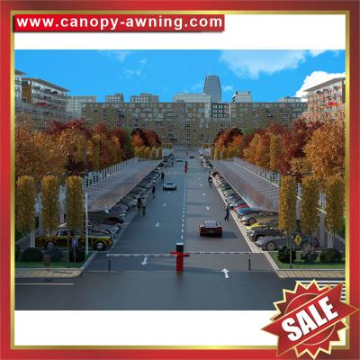 excellent outdoor big size cantilever braces polycarbonate park cars shelter canopy awning carport for the projects