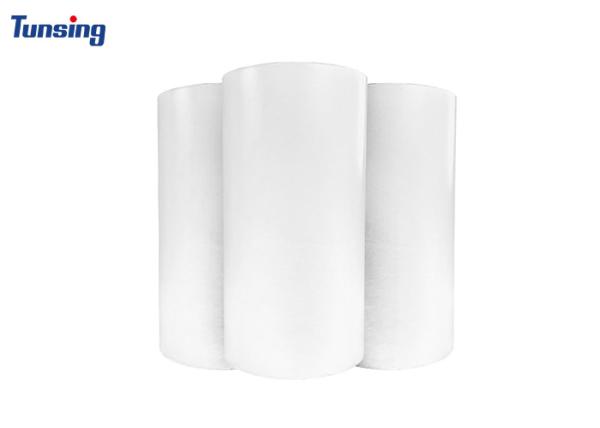 Blanc laiteux chaud thermoplastique de film adhésif de fonte du polyuréthane TPU pour le tissu de textile