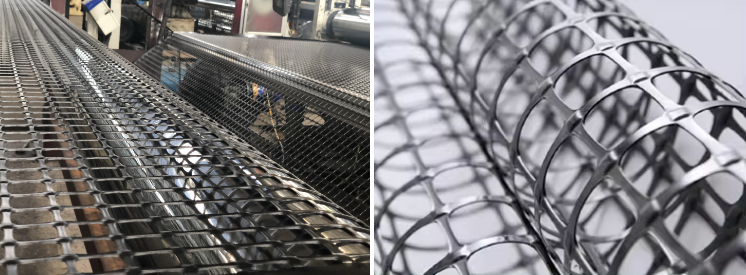 Geogrid Fabricantes de parede de apoio de plástico 30kn de estacionamento