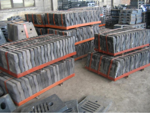 Cr-Mo Steel Liners for Coal Mills Hardness More than HRC48  Applied in Grinding Feldspar