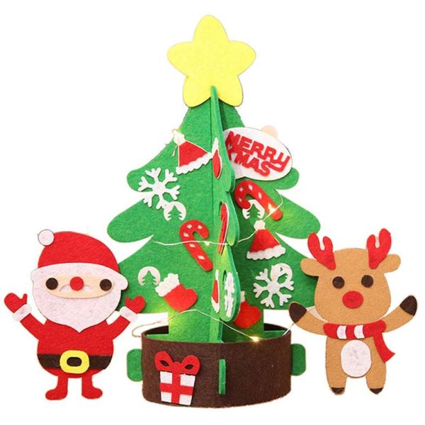 DIY Felt Christmas Party Crafts Tabletop Decorations Ornaments Eco - Friendly