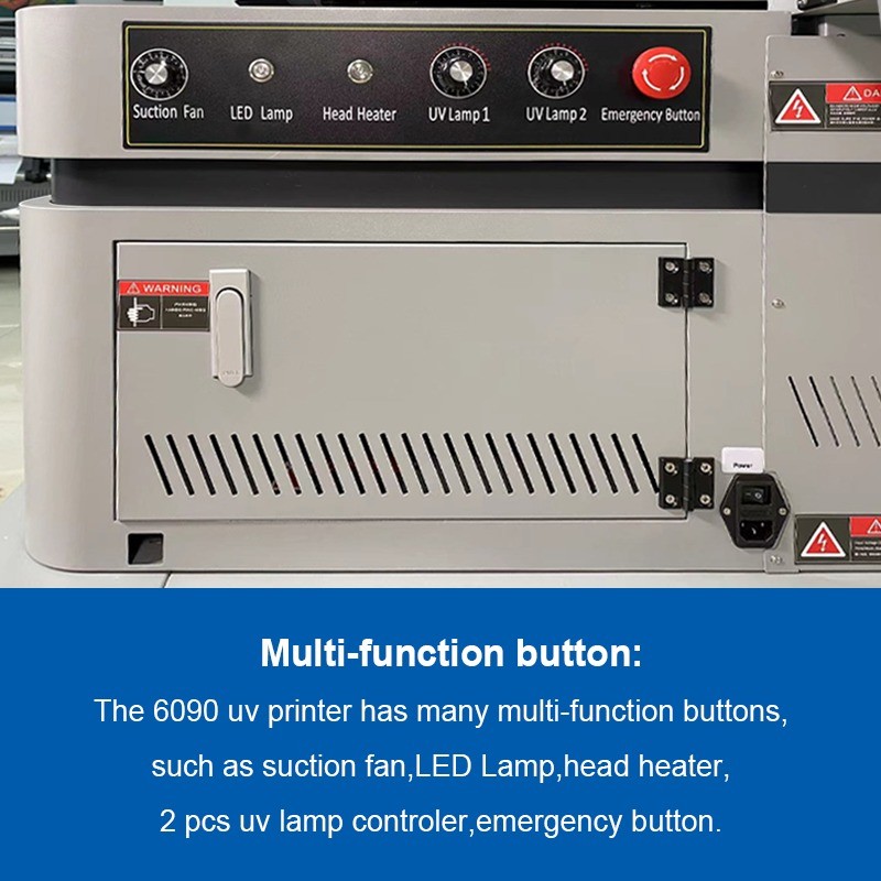 Metal Printing 9060 6090 UV Flatbed Printer Window7/8/9 Operating System