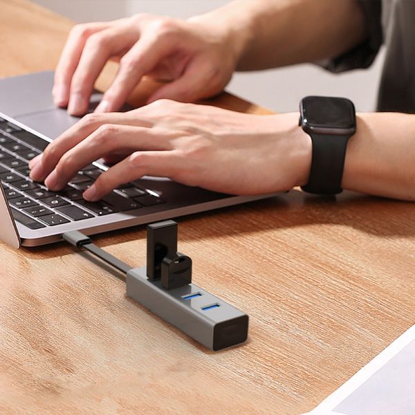 USB3.2 Gen 2 10Gbps HUB with 4Ports USB TYPE-C and PD Charging For Laptop