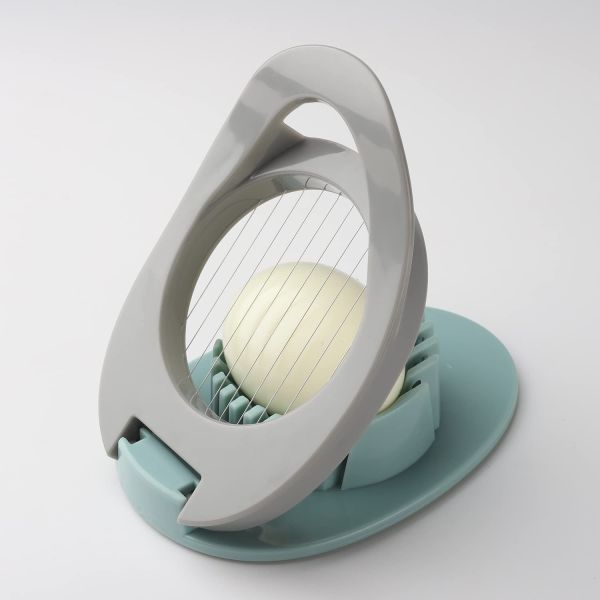 Stainless Steel Egg Slicer Cutter for Boiled Eggs Manual Egg Cutting Wire 12*8.3*3.2cm