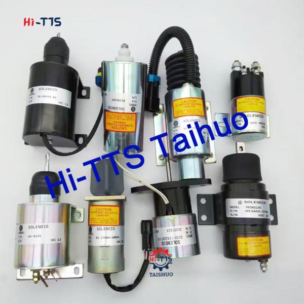 Excavator Solenoid Valve D6D Fuel Regulator Valve 02113724 0211-3724 021638691 F008080048 F008080045