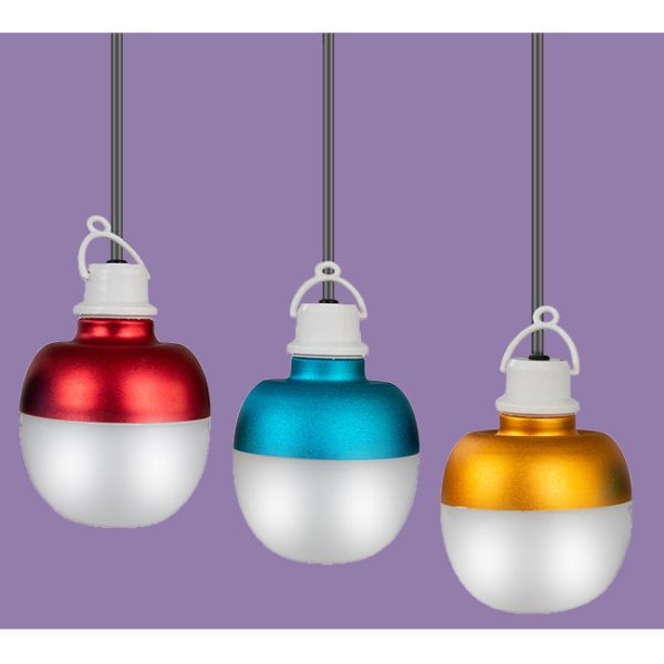 Панель солнечных батарей шариков IP65 чистая белая 3PCS привела светлый набор 49.5cm*40.5cm*46cm