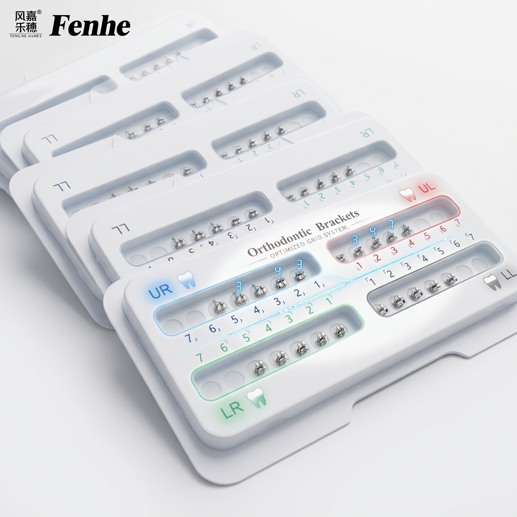 3 Years Shelf Life Orthodontic Brackets with Passive Self-Ligating Clip/Door and Ultra-low Friction Design